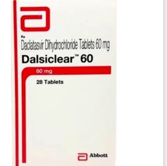 Dalsiclear Daclatasvir 60mg Tablet by Rizochem Pharmaceuticals