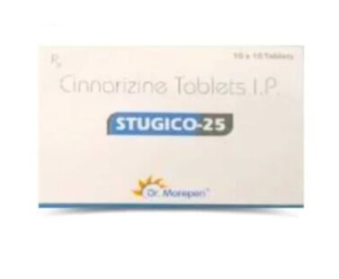 Cinnarizine 25mg by Rizochem pharmaceuticals