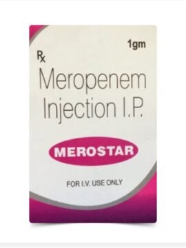 Sterile Meropenem Trihydrate 1000mg by Rizochem pharmaceuticals