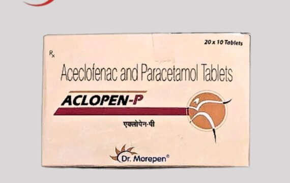 Aceclofenac IP 100mg Aclopen P