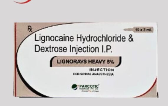 Lignocaine Hydrochloride and Dextrose Injection IP 5% Lignorays