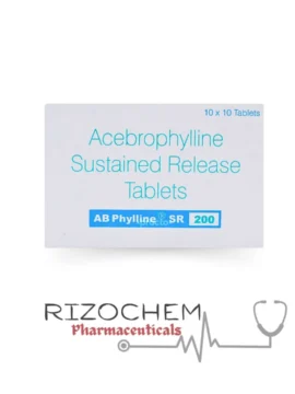 Acebrophylline 200mg AB MORE 200 SR TAB - Quality Medication from Rizochem Pharmaceuticals Wholesaler & Exporter.