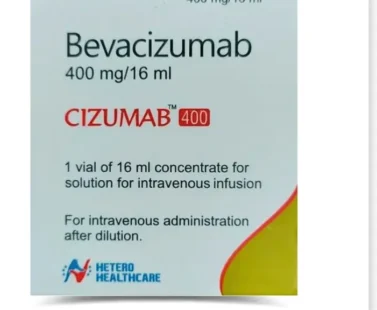 Bevacizumab 400mg/16ml Cizumab Injection - Oncology medication by Rizochem Pharmaceuticals, used in cancer treatment therapies for targeted therapy.