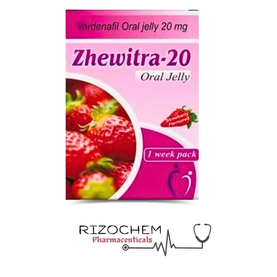 Vardenafil Oral Jelly 20mg Zhewitra - Rizochem Pharmaceuticals Wholesaler & Exporter