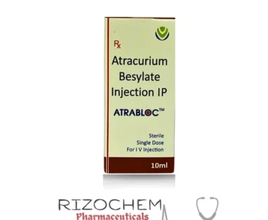 Atracurium Besylate Injection 10ml Atrabloc 100 - Quality Medication from Rizochem Pharmaceuticals.