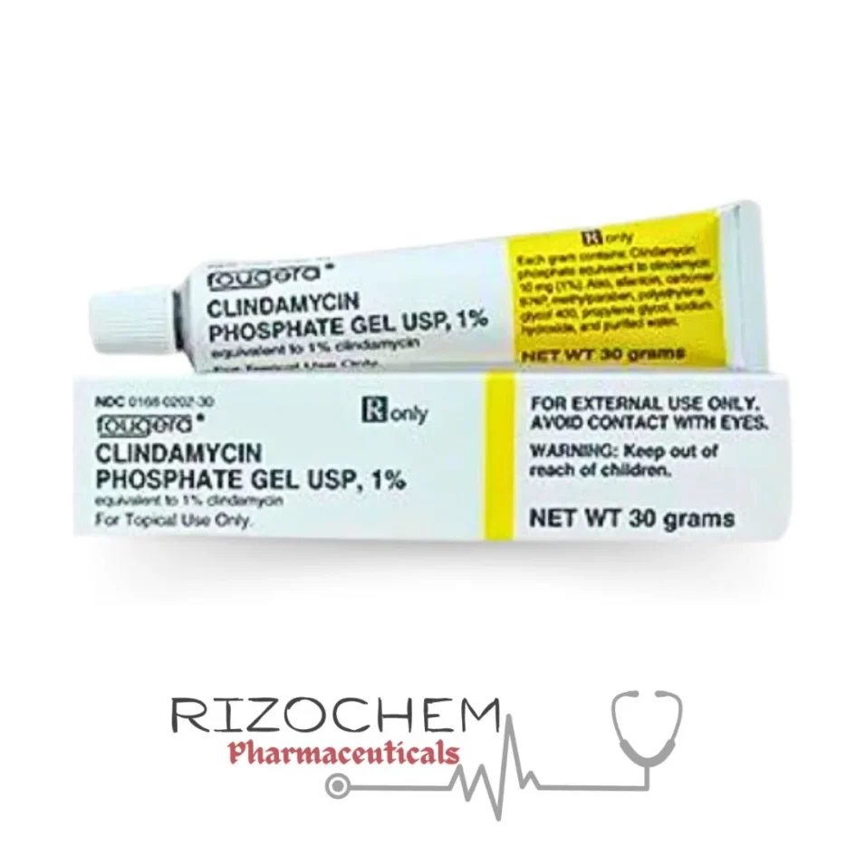 Clindamycin Phosphate 1% Gel - Quality Medication from Rizochem Pharmaceuticals.