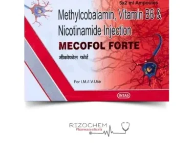 Rizochem Pharmaceuticals Mecofine B6 Injection 100mg Nicotinamide for vitamin B6 deficiency treatment