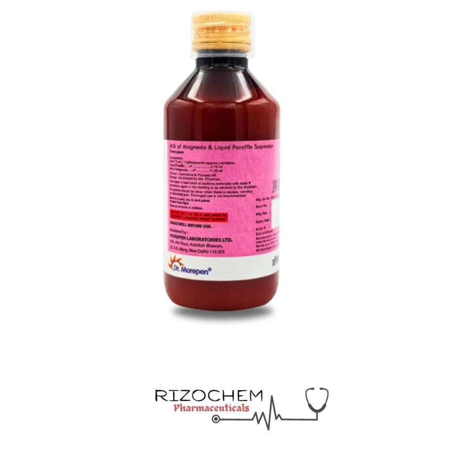 Milk of Magnesia 11.25 15ml by Rizochem Pharmaceuticals