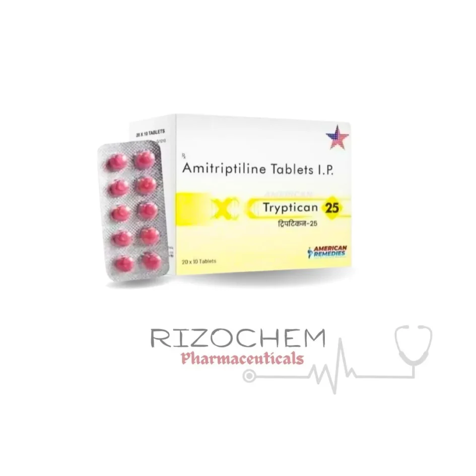 Amitriptiline Tablets 25mg by Rizochem Pharmaceuticals
