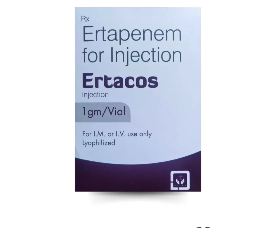 Rizochem Pharmaceuticals Ertapenem Injection 1gm Ertacos
