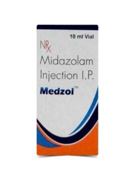 Midazolam Injection 10 ml by rizochem pharmaceuticals