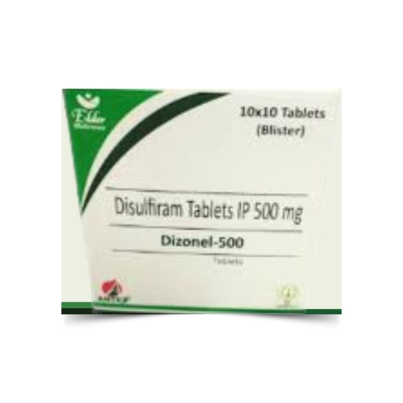 Disulfiram Tablets 500mg Dizonel 500 By Rizochem Pharmaceuticals