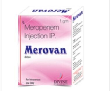 Meropenem Injection 1gm Merovan by Rizochem pharmaceuticals
