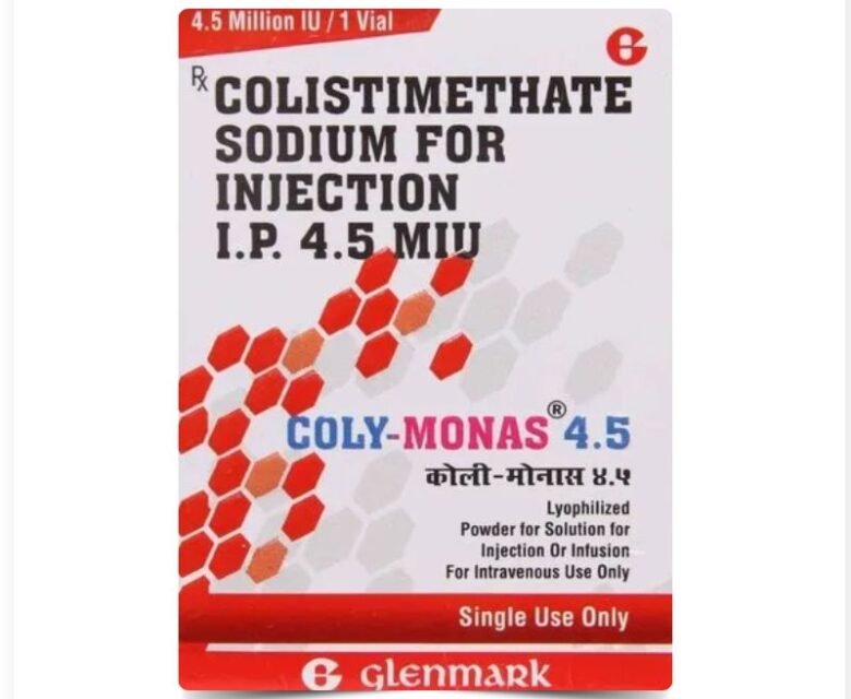 Coly Monas 4.5MIU Injection by Rizochem Pharmaceutical