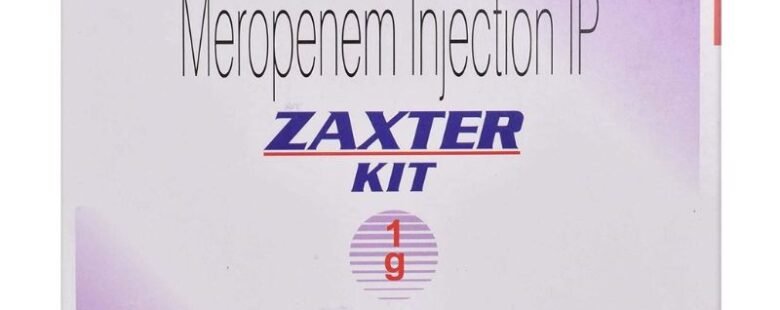 Meropenem Injection 1g Zaxter by Rizochem pharmaceuticals