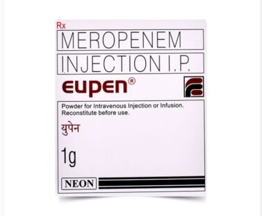 Meropenem Injection 1g Eupen by Rizochem pharmaceuticals