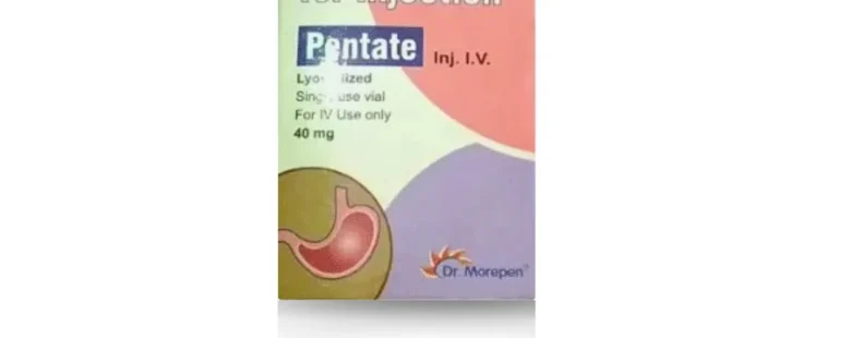 Pantoprazole 40mg PENTATE IV Without Tray - Quality Medication from Rizochem Pharmaceuticals.