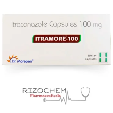 Itraconazole 100mg ITRAMORE 100 Tablet - Quality Medication from Rizochem Pharmaceuticals.