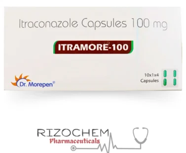 Itraconazole 100mg ITRAMORE 100 Tablet - Quality Medication from Rizochem Pharmaceuticals.