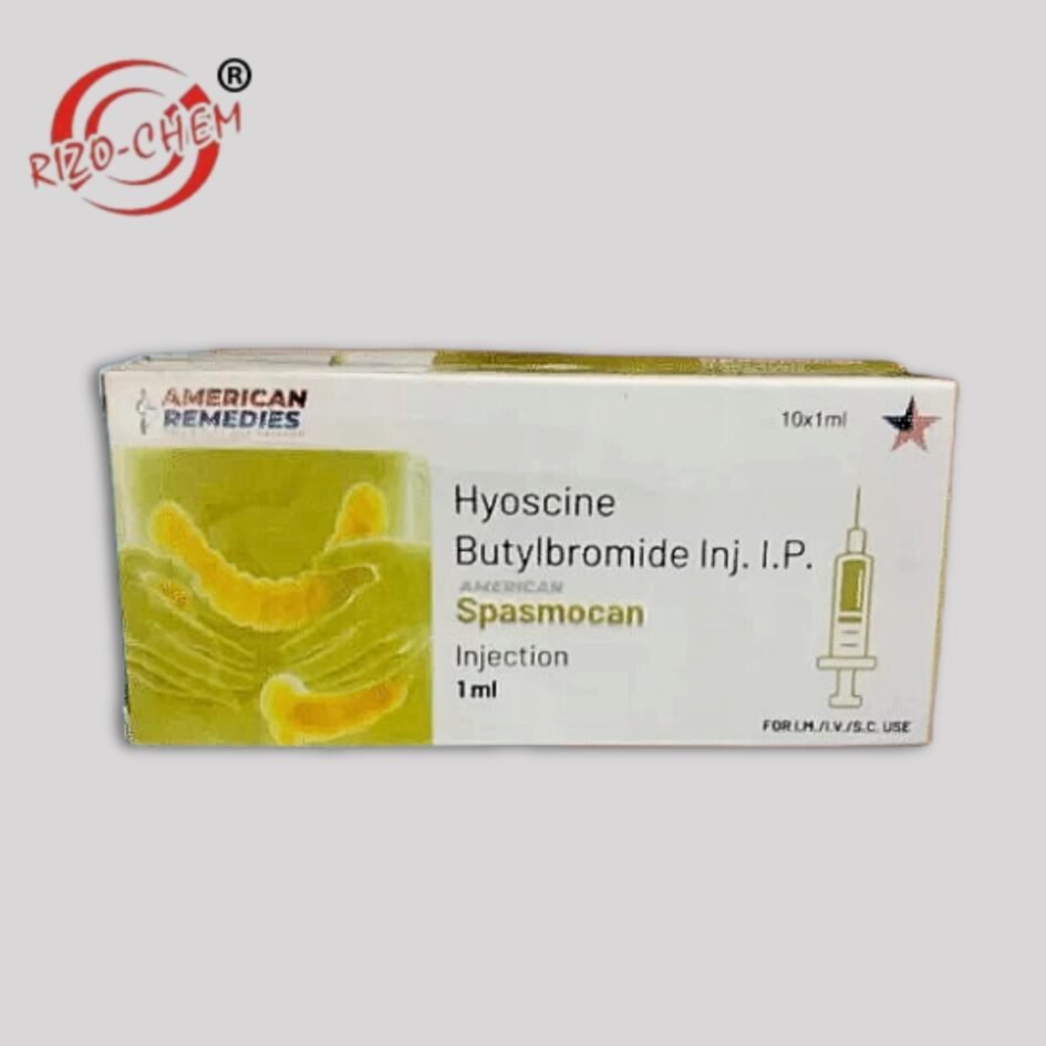 Hyoscine butylbromide Injection 1ml Spasmocan