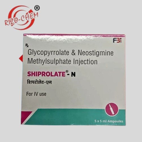 Glycopyrrolate Injection 5ml Shiprolate N