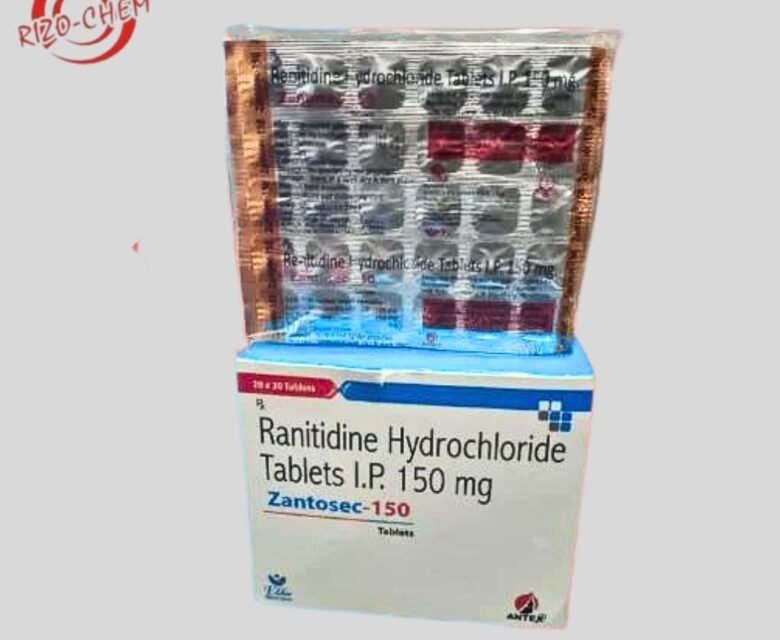 Ranitidine Hydrochloride Tablets 150mg