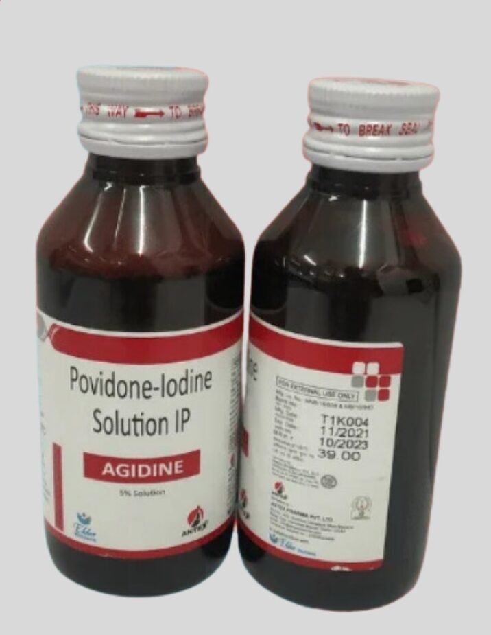 Providone Iodine Solution Agidine 5%