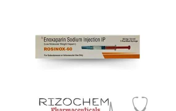 Enoxaparin Sodium Injection 60mg Rosinox 60 - Quality Medication from Rizochem Pharmaceuticals Wholesaler & Exporter.