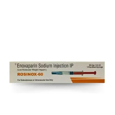 Enoxaparin Sodium Injection 60mg Rosinox 60 - Quality Medication from Rizochem Pharmaceuticals Wholesaler & Exporter.