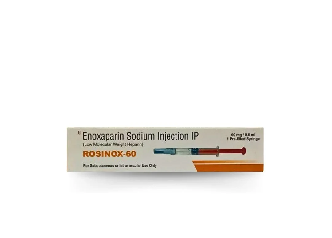 Enoxaparin Sodium Injection 60mg Rosinox 60 - Quality Medication from Rizochem Pharmaceuticals Wholesaler & Exporter.