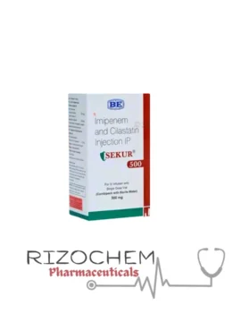 Imipenem and Cilastatin Injection 500mg Sekur - Quality Medication from Rizochem Pharmaceuticals Wholesaler & Exporter.