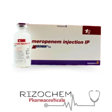 Meropenem Injection 1gm Meronem - Broad-spectrum antibiotic for serious infections - Pharma Wholesaler & Exporter.