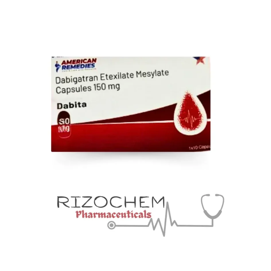 Dabigatran Capsules 150mg Dabita - Premium Quality from Rizochem Pharmaceuticals Wholesaler & Exporter