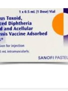 Adacel Tetanus Toxoid 0.5ml by Rizochem Pharmaceuticals
