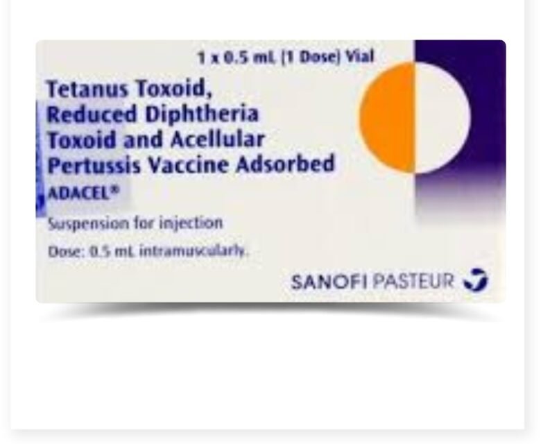 Adacel Tetanus Toxoid 0.5ml by Rizochem Pharmaceuticals