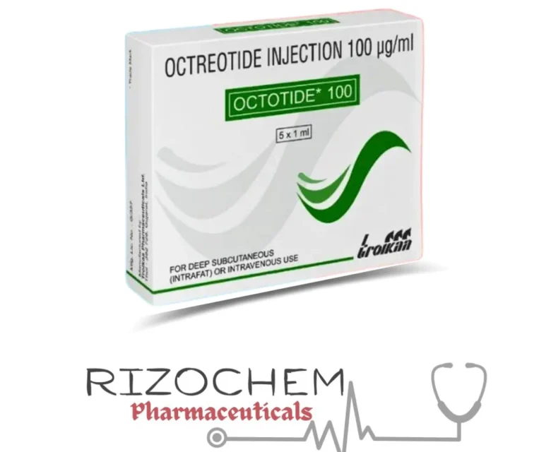 Octreotide Injection 100mg/ml Octotide 100 - Quality Medication from Rizochem Pharmaceuticals.