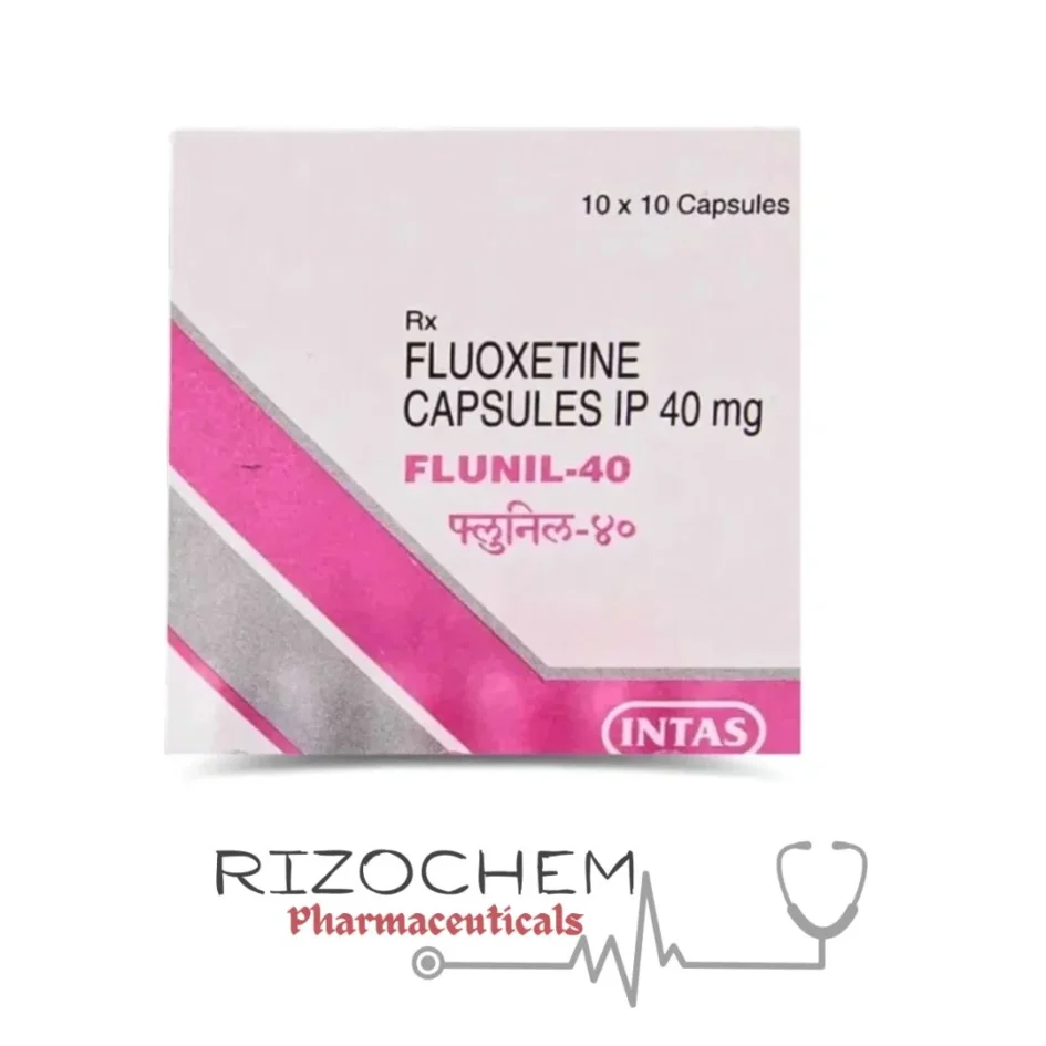 Fluoxetine Capsules 40mg Fluxican - Quality Medication from Rizochem Pharmaceuticals.