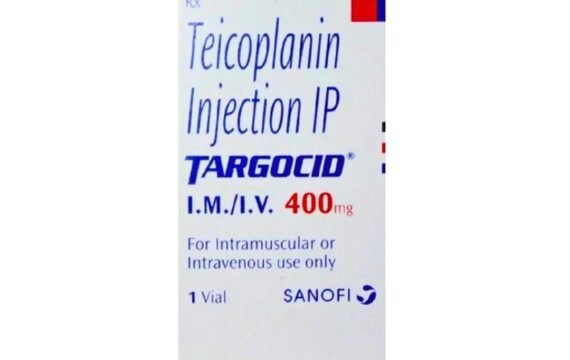 Teicoplanin Injection Targocid 400 mg - Effective Antibiotic for Bacterial Infections