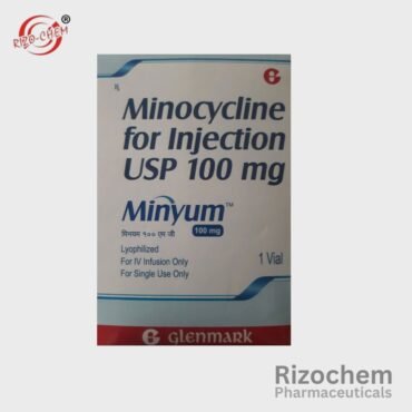 Minocycline Injection 100mg Minyum: Trusted pharmaceutical wholesaler & exporter. Quality, reliable treatment for infections.