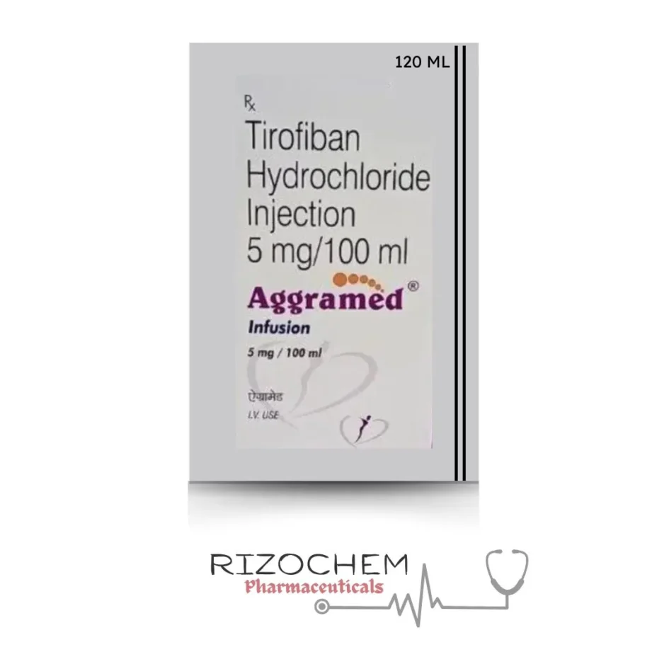 Tirofiban 5mg/100ml Injection by Rizochem Pharmaceuticals