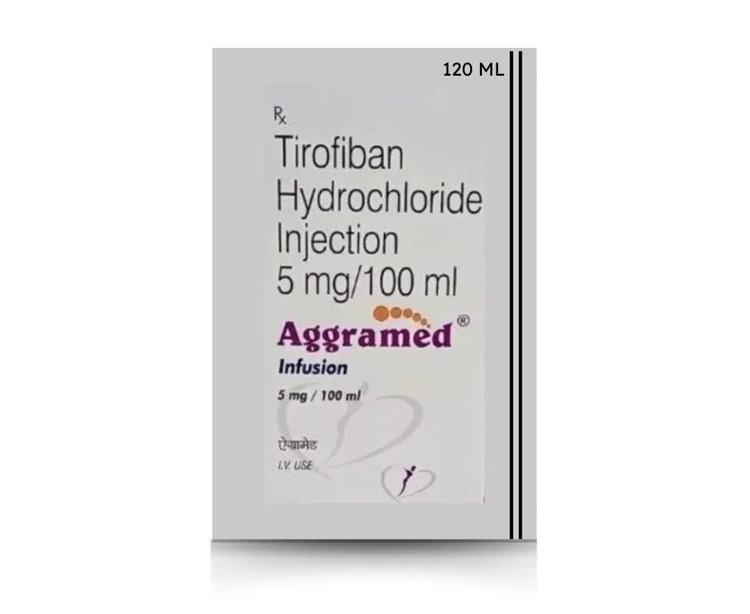 Tirofiban 5mg/100ml Injection by Rizochem Pharmaceuticals