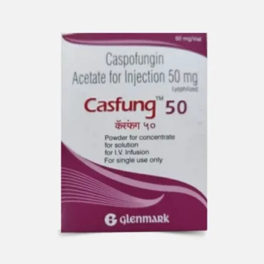 Caspofungin Acetate Injection 50mg – Antifungal medication for severe fungal infections. Available at Rizochem Pharmaceuticals, a trusted global wholesaler & exporter.