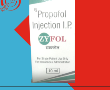 Propofol Injection !oml Zyfol
