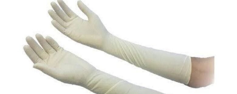 Gynaecological Elbow Length Gloves by rizochem pharmaceuticals