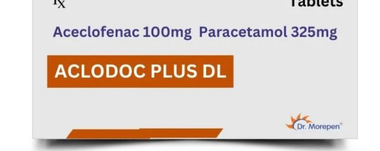 Aceclofenac 100mg Aclodoc Plus by Rizochem pharmaceuticals