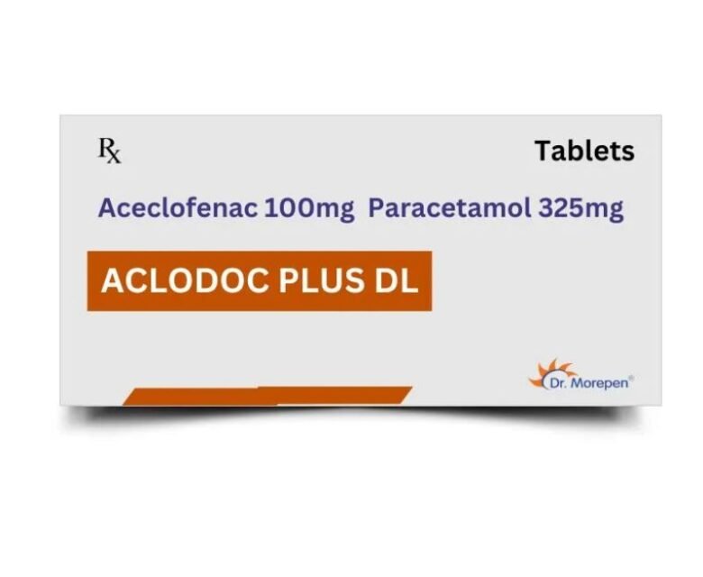 Aceclofenac 100mg Aclodoc Plus by Rizochem pharmaceuticals