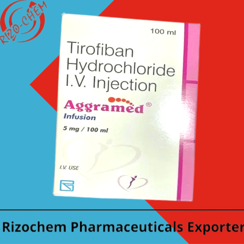 Tirofiban Injection 5mg/100ml Aggramed | Rizochem Pharma