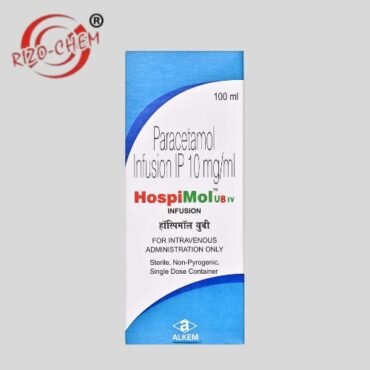 Paracetamol Infusion 10mg/ml Hospimol UB IV