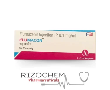 Flumazenil Injection 0.1mg/ml Flumacon - Quality Medication from Rizochem Pharmaceuticals Wholesaler & Exporter.