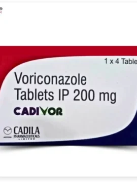 Voriconazole Tablets 200mg Cadivor – antifungal medication used to treat serious fungal infections. Available from Rizochem Pharmaceuticals Wholesaler & Exporter.